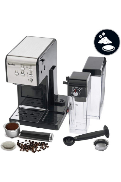 Prima Latte Iı Espresso, Latte & Cappuccino Kahve Makinesi | Profesyonel 19 Bar [vcf108x]